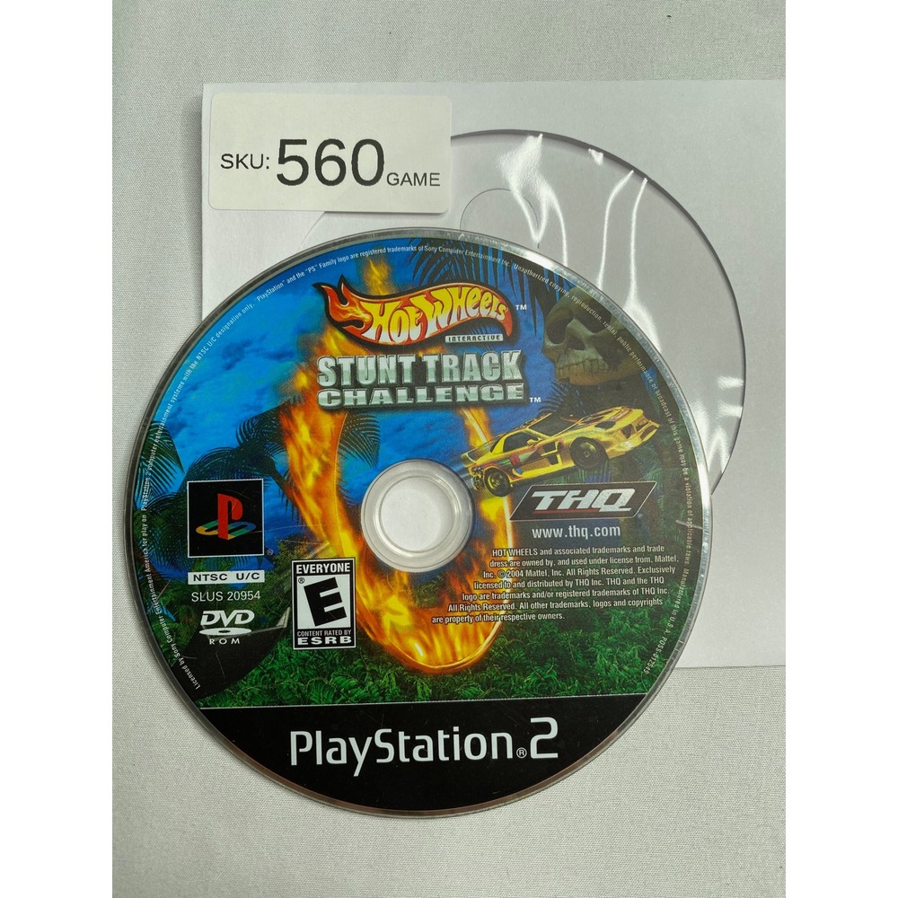 Hot Wheels Stunt Track Challenge Sony PlayStation 2